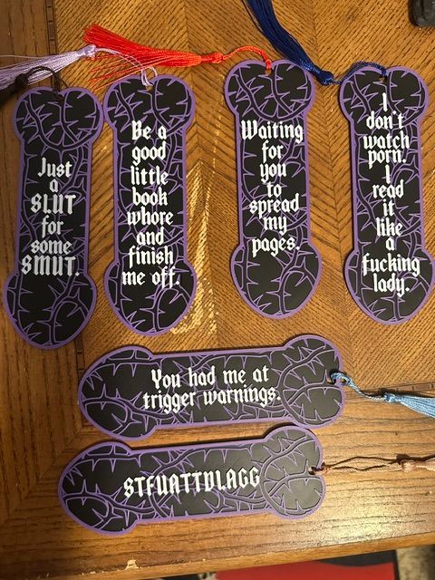 Filthy Little Bookmarks