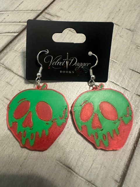 Poisoned Apple Earrings