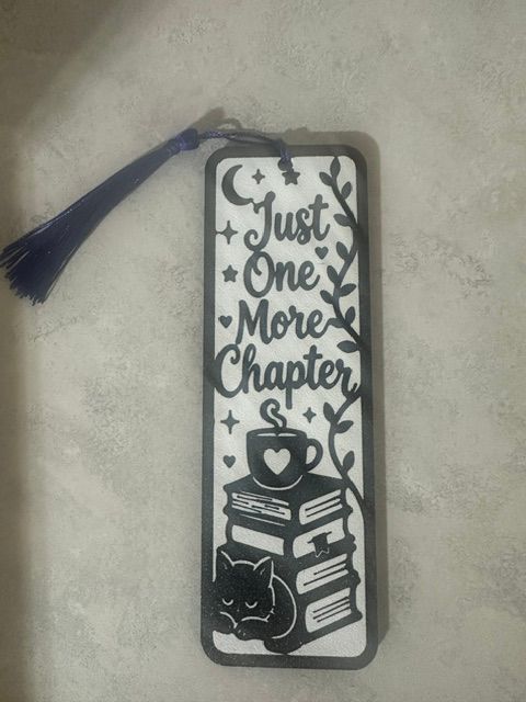 Just one more chapter bookmark