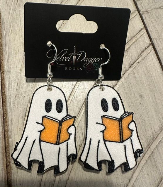 Ghost Bookie Earrings