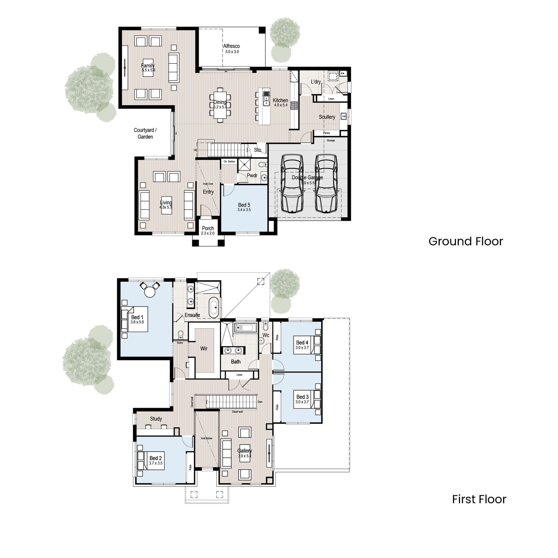 Solitude 43 - Floorplan tiles.