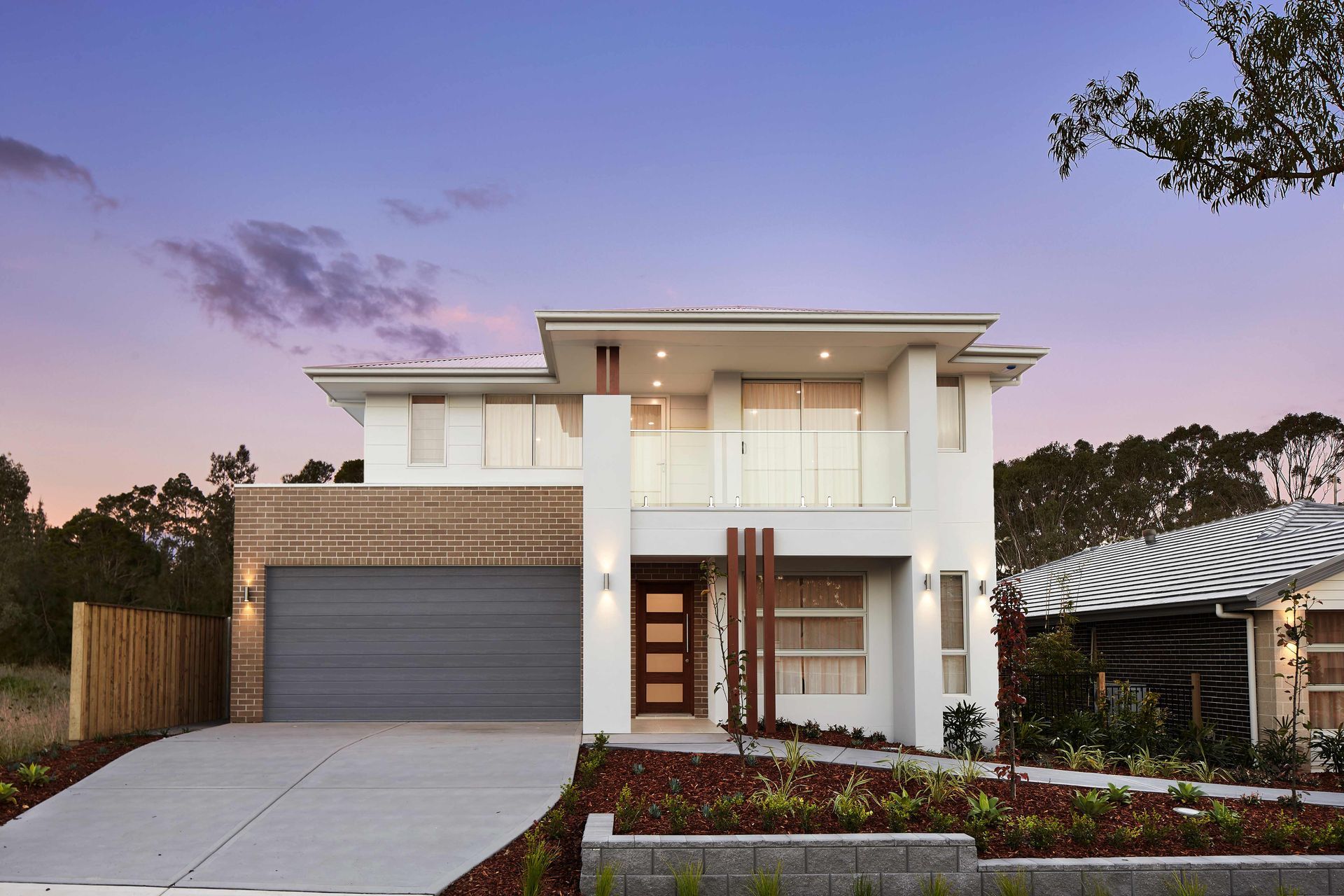 Retreat 34 - Façade of a modern home design.