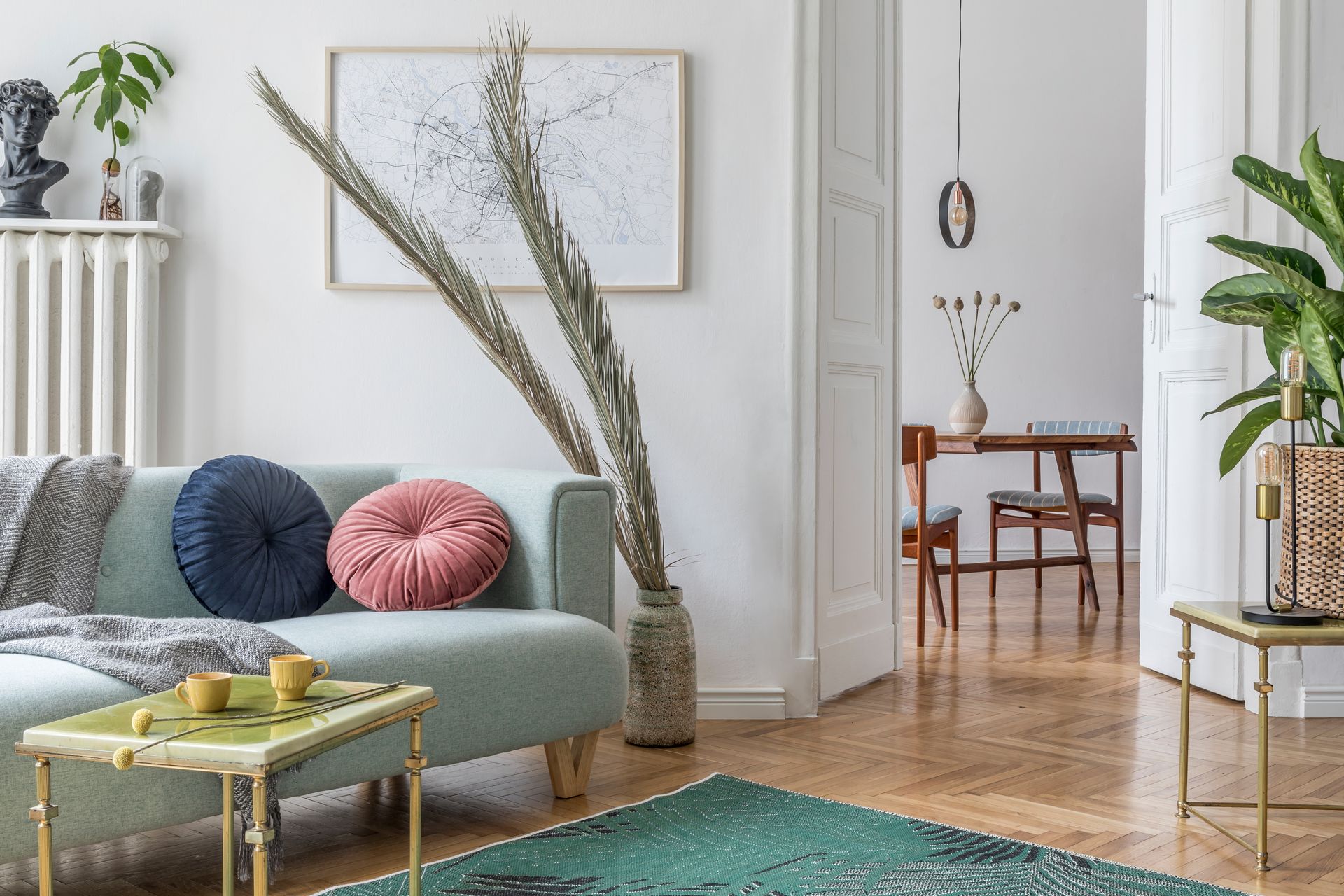 Cape 19 - A living room with a couch, chairs, and a coffee table.