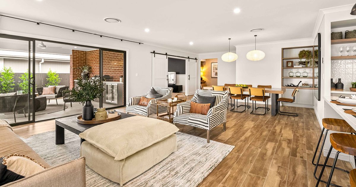 Open Plan Living - Narrow block house design with Build Buddy World