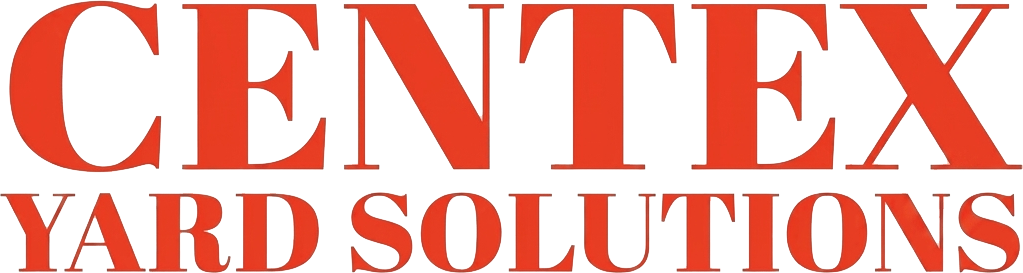 Centex Yard Solutions logo in orange-red text on a white background