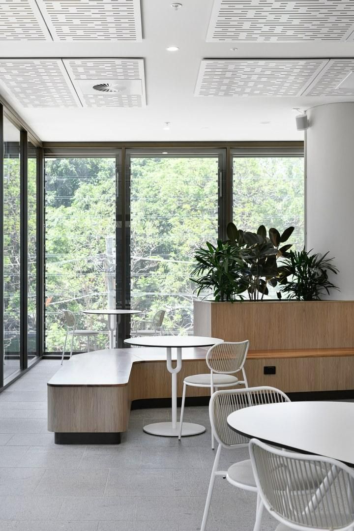 A Room with Tables and Chairs in Front of A Window — Thats Tops by Design in Taminda, NSW