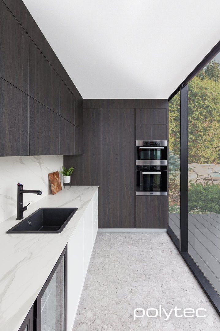 Inside of House in Modern Kitchen — Thats Tops by Design in Taminda, NSW