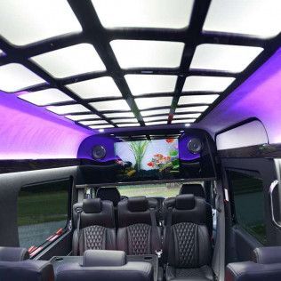 True Concierge premium vehicles aligned for event transportation