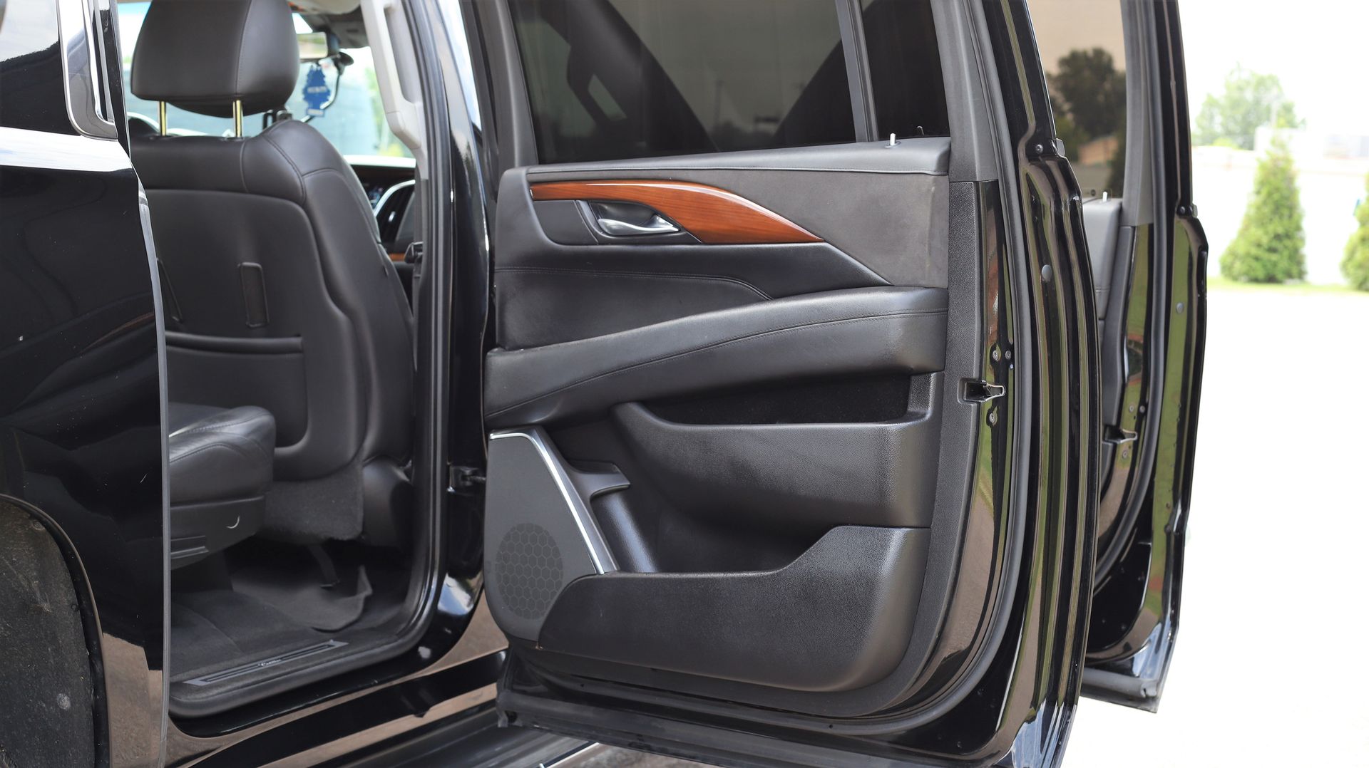 Luxury sedan interior offering comfort and privacy by True Concierge