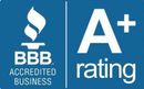 Bbb Accredited Business A+ Rating Logo