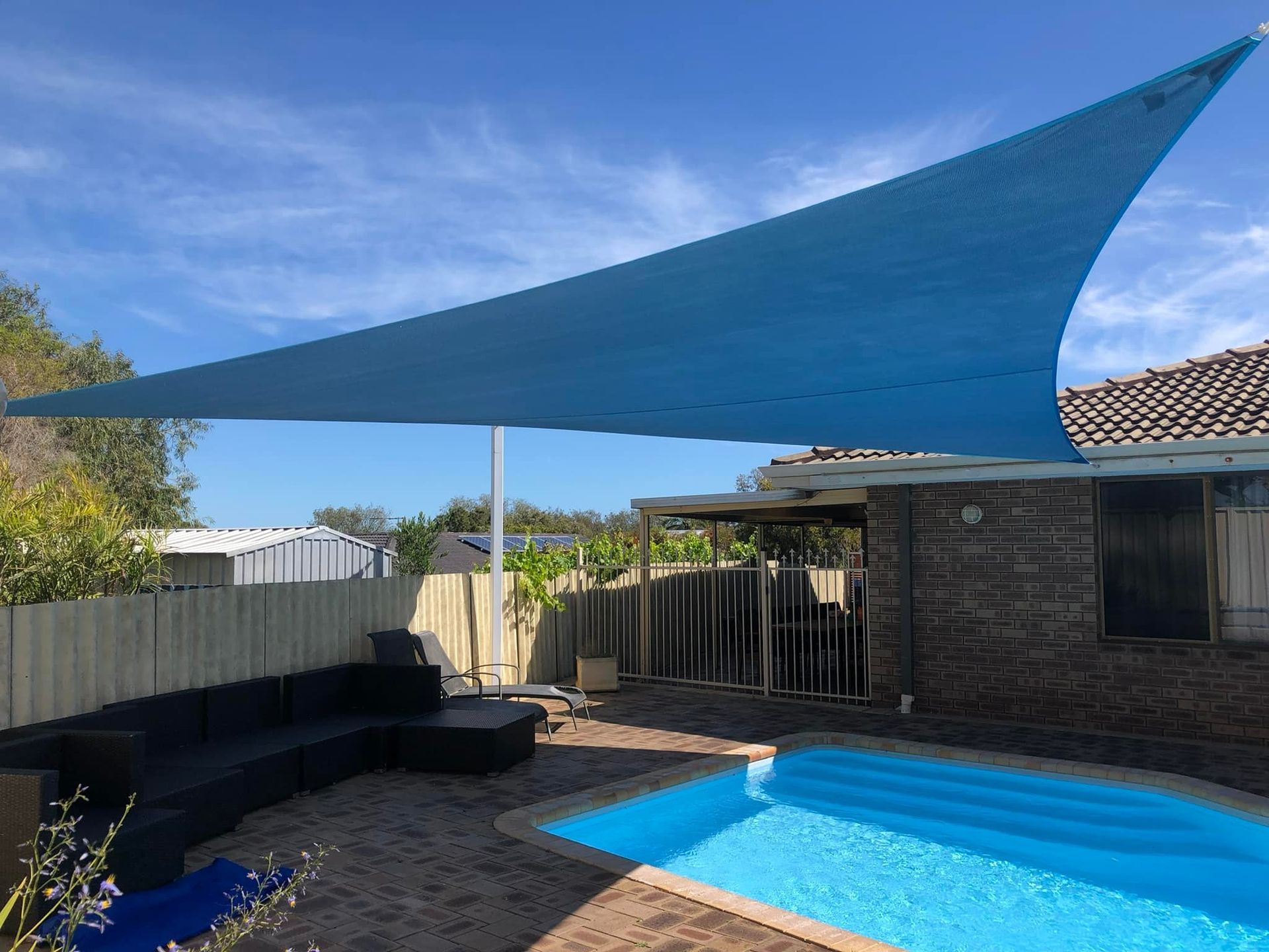 Residential Shade Sails — Perth, WA — Shade Solutions