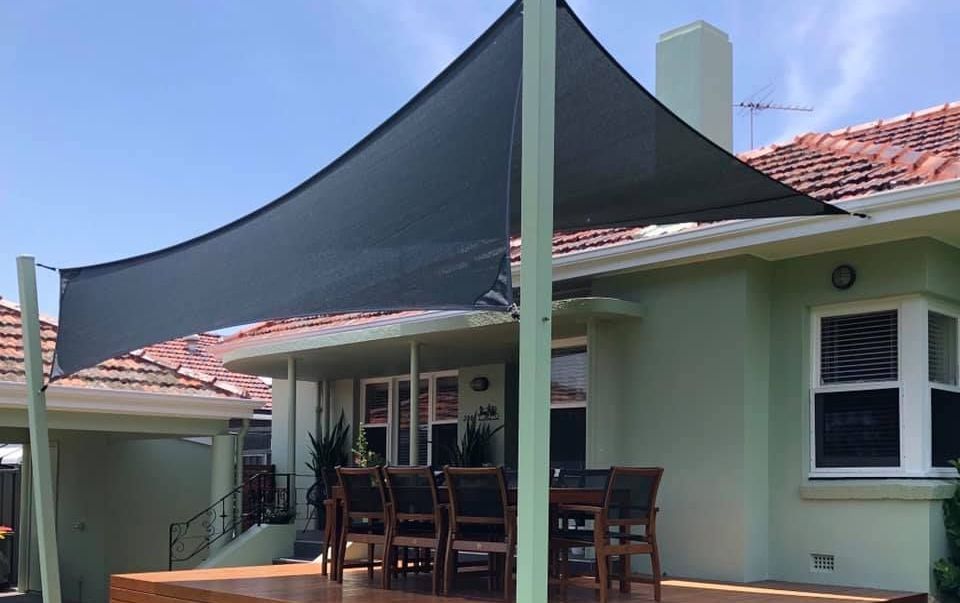 Backyard Alfresco Shade Sail