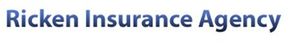 The logo for the ricken insurance agency is shown