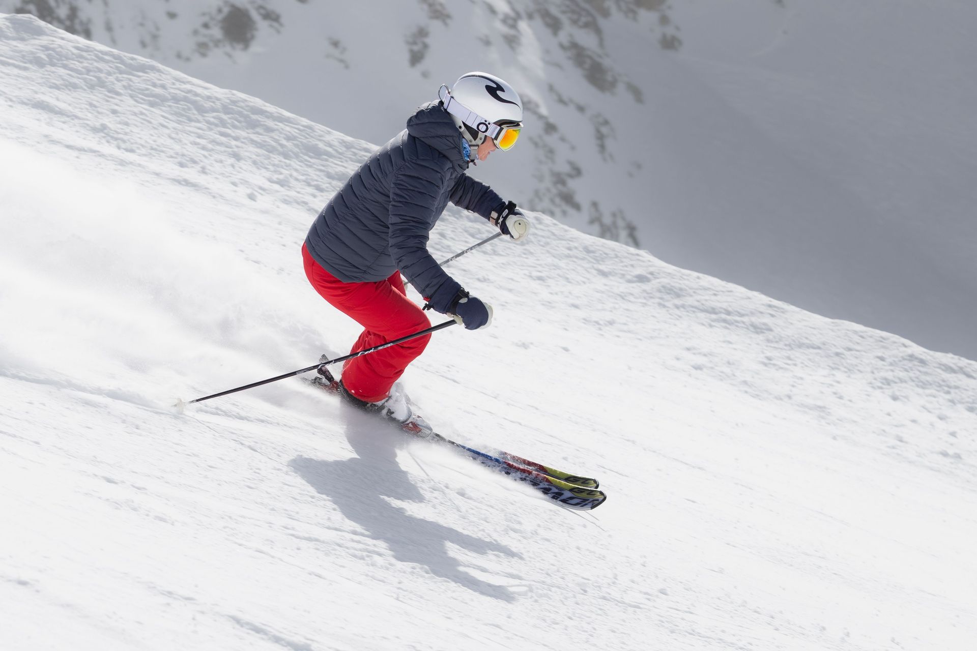 Skiing at Snow Summit in Big Bear Lake California