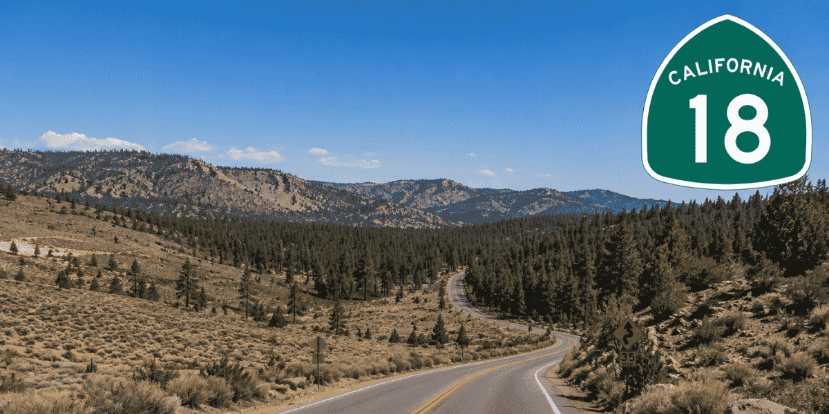 Highway 18 via Lucerne