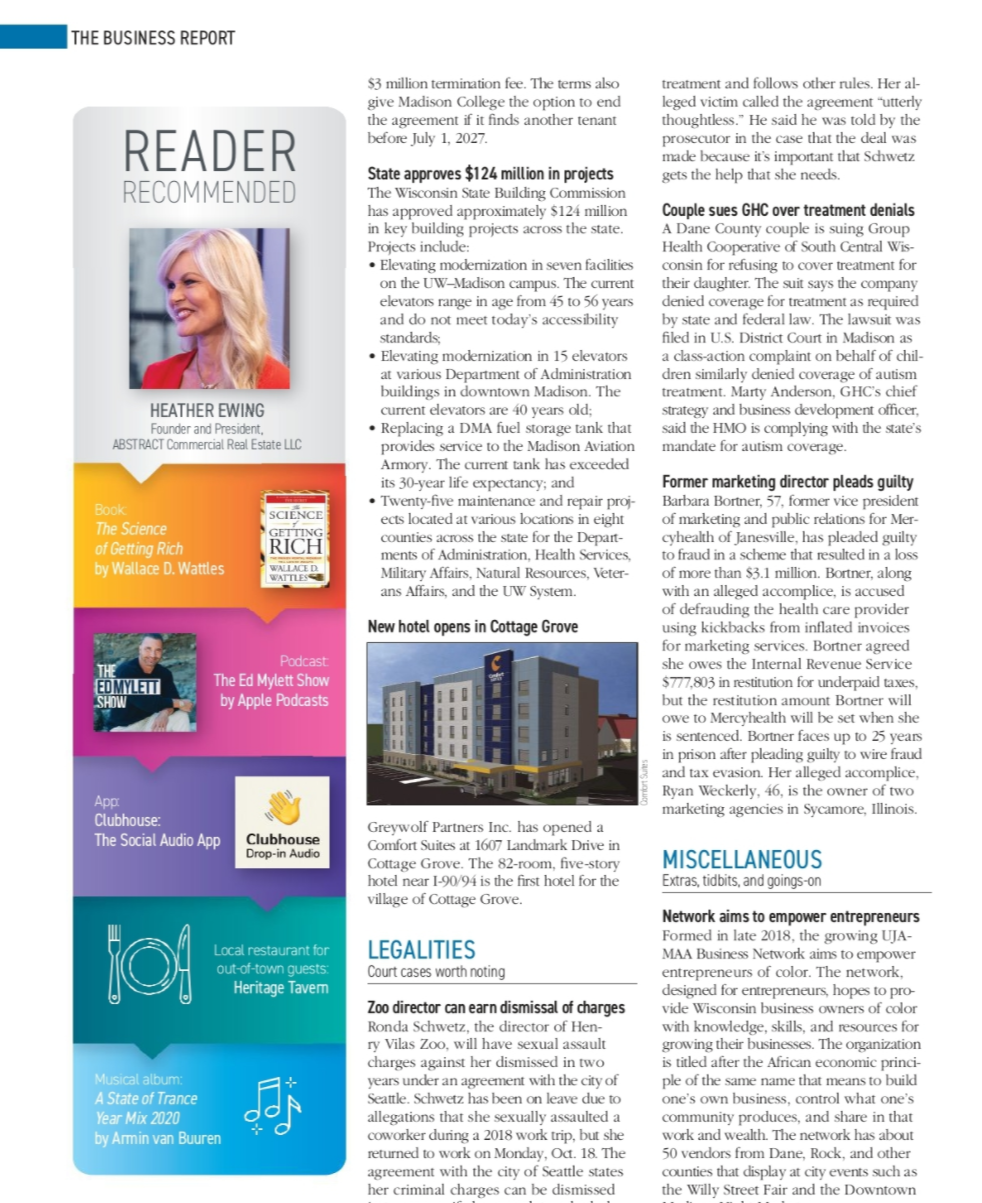 Heather Ewing | Commercial Real Estate Broker | Madison, WI