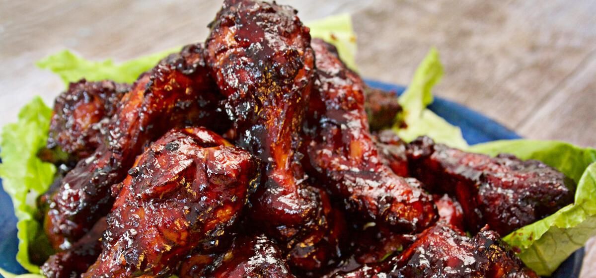 BBq chicken drumsticks