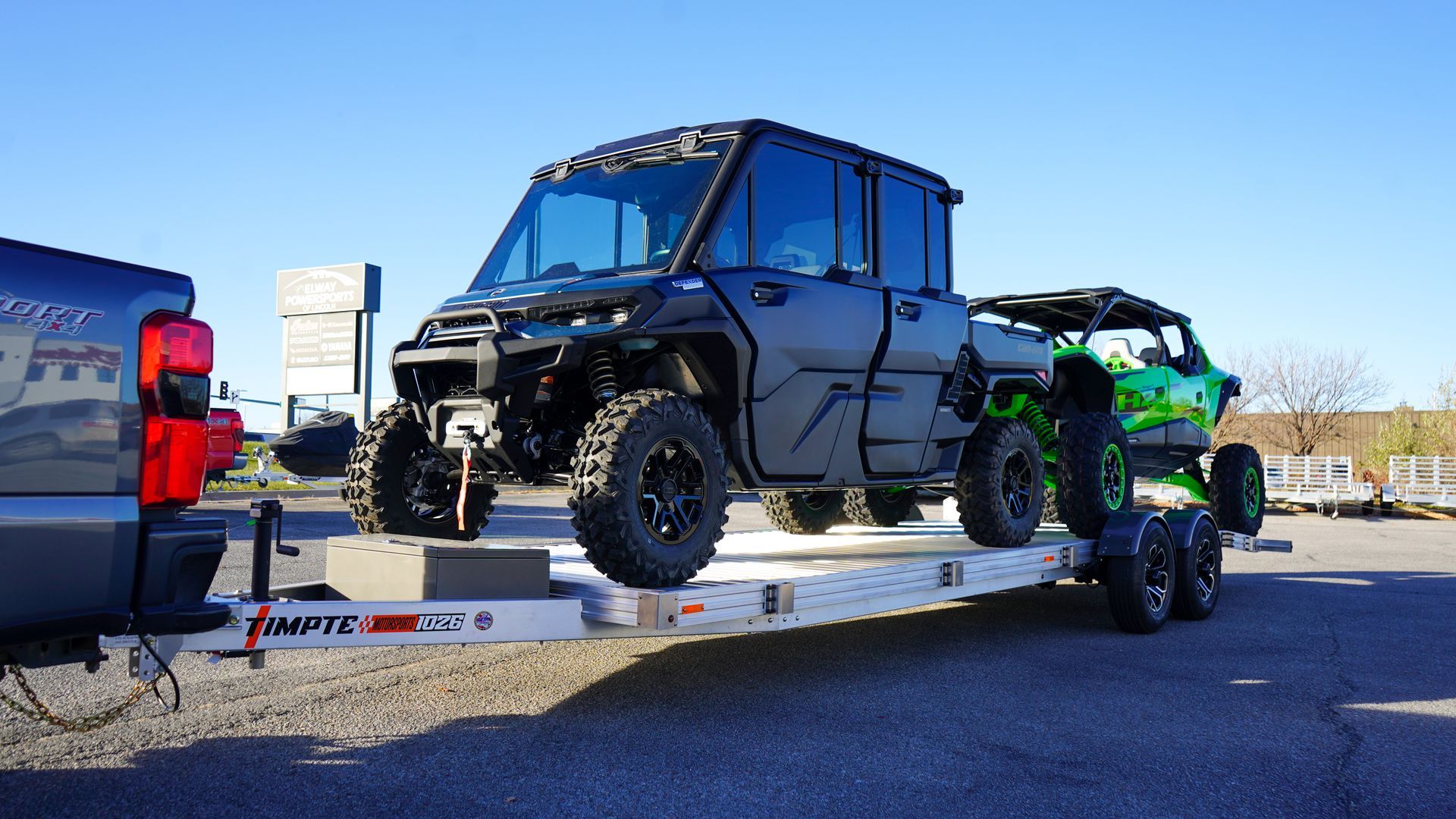 Bumper Pull Equipment Trailers