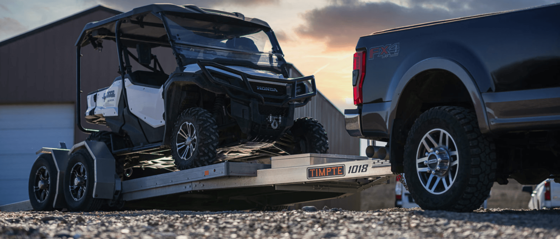 Bumper Pull Equipment Trailers