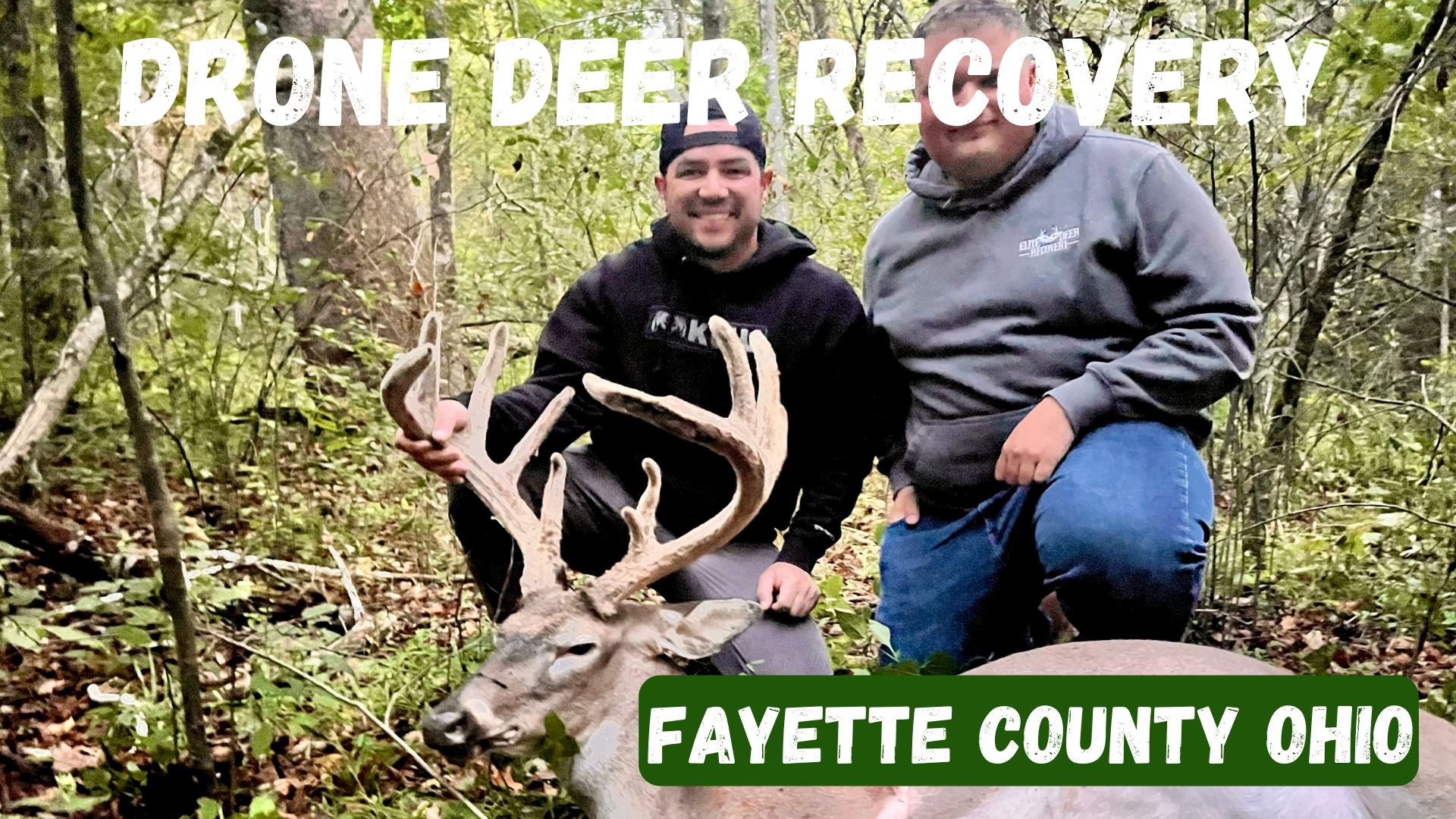 Drone Deer Recovery fayette county ohio