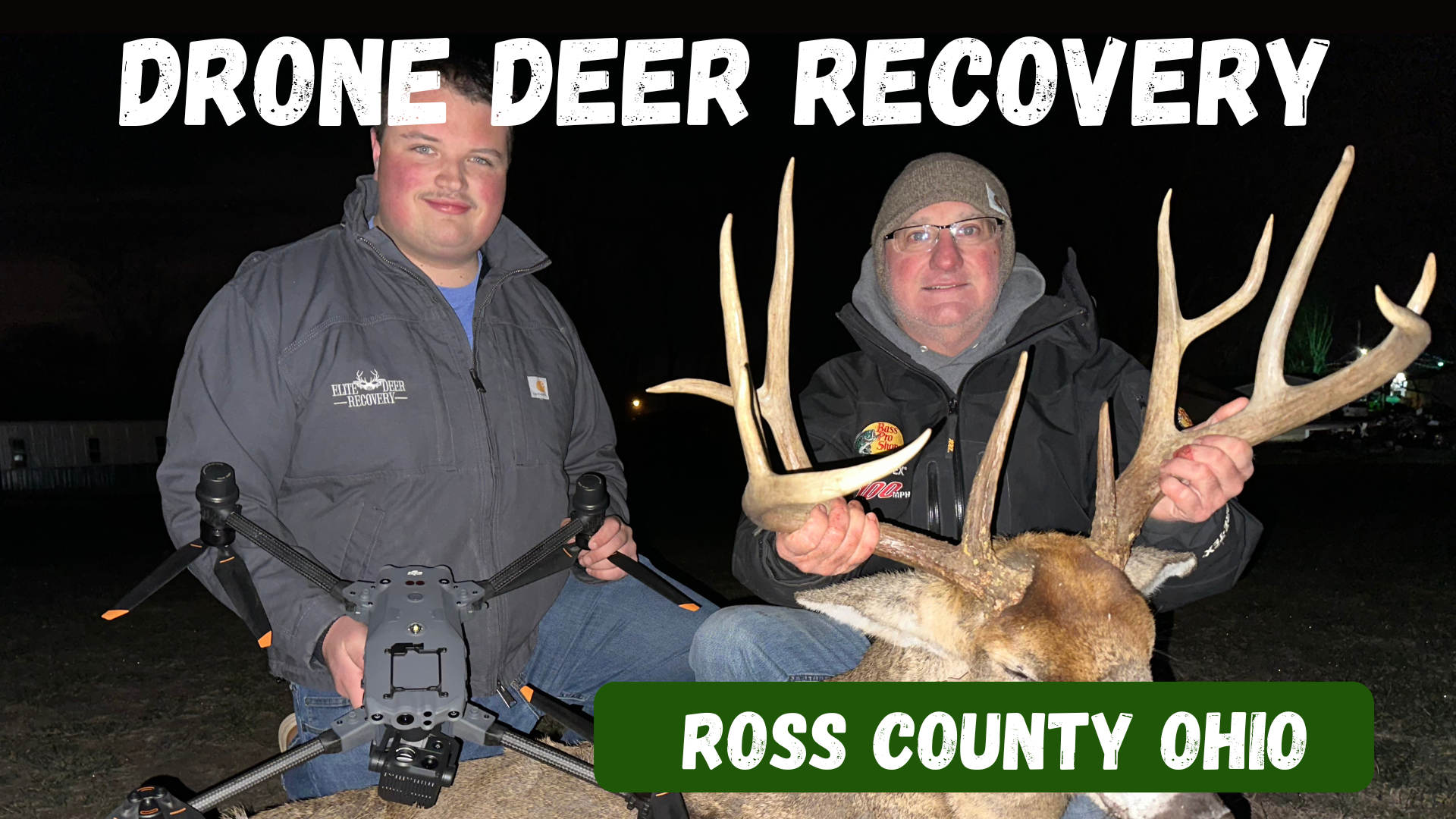 Drone Deer Recovery ross county ohio