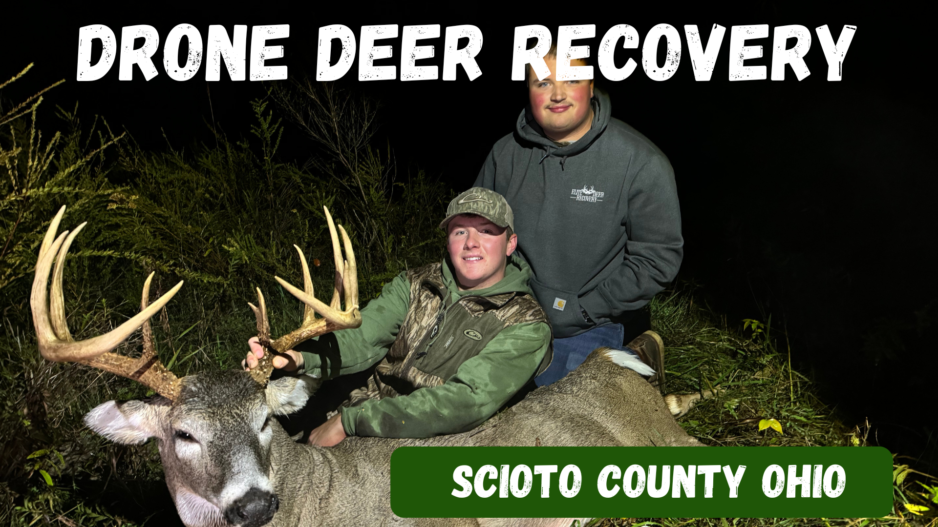 Drone Deer Recovery scioto county ohio