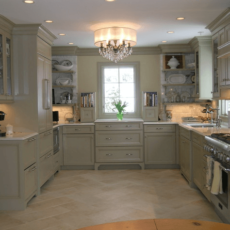 Kitchen tile flooring