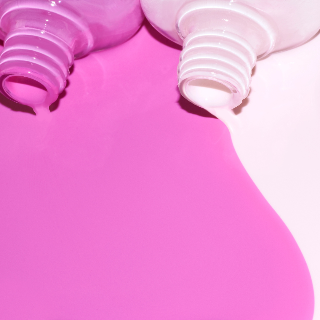 Pink & White Powder Set