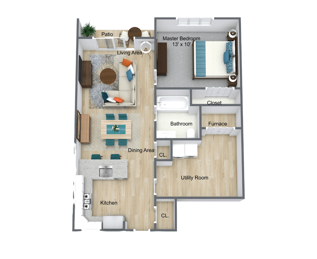 E2 Floor Plan