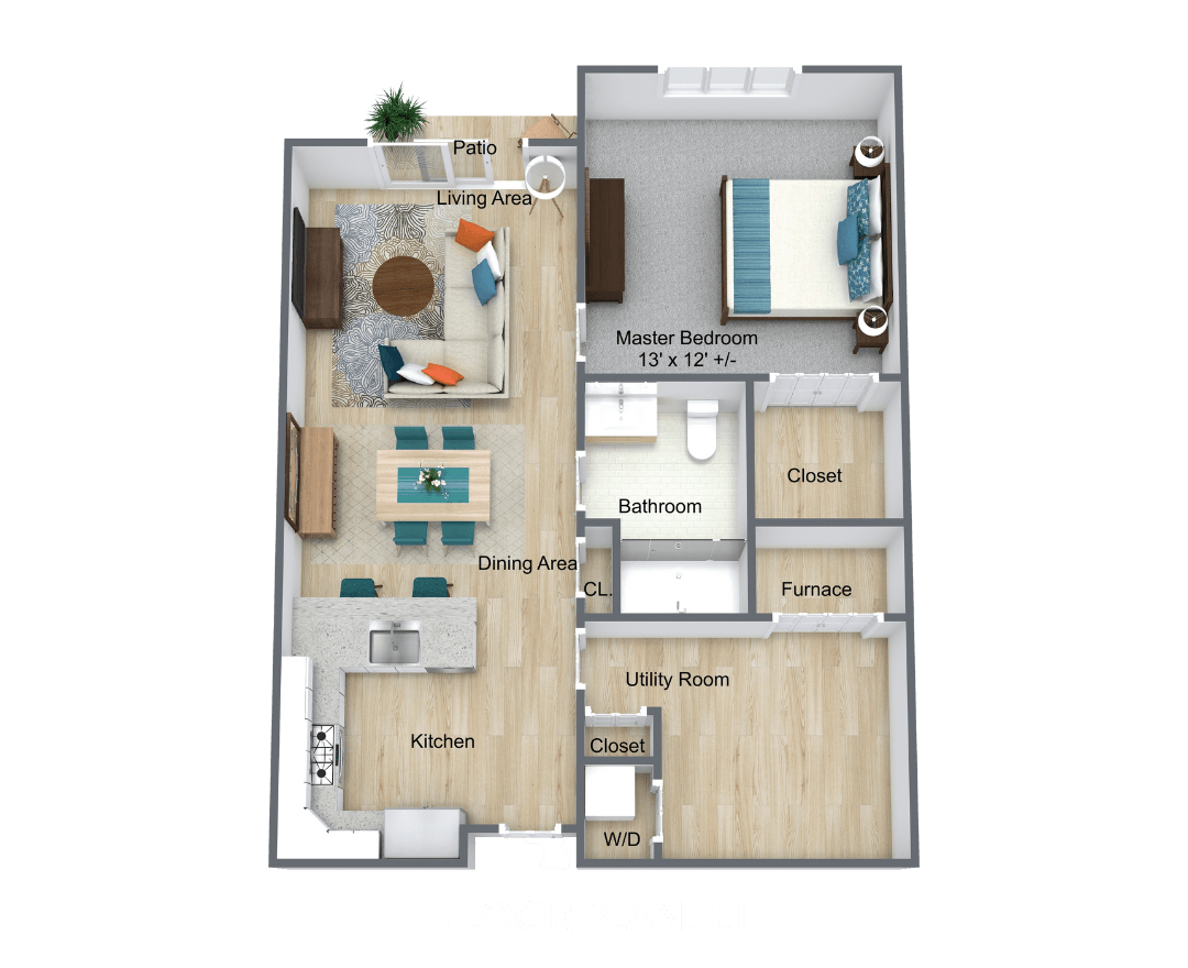 E1 Floor Plan