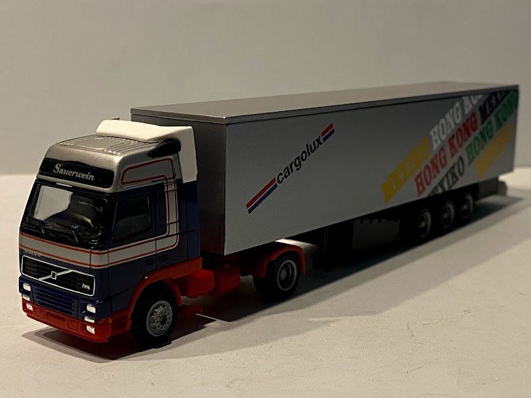 Cargolux Maastricht Herpa 299.007 Volvo FH16 Voorzijde