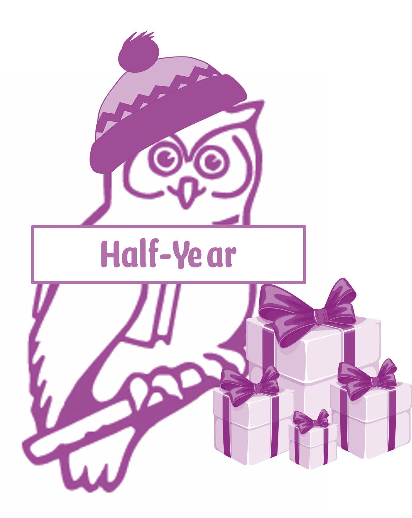 Click image to purchase Owl wearing a green hat with