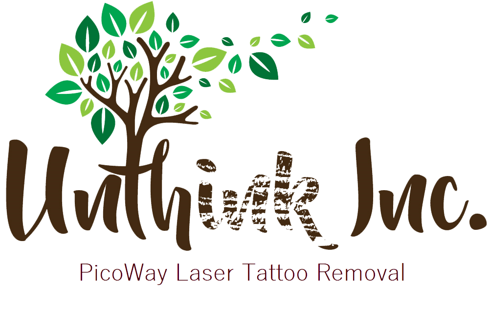 A logo for a company called unthink inc.