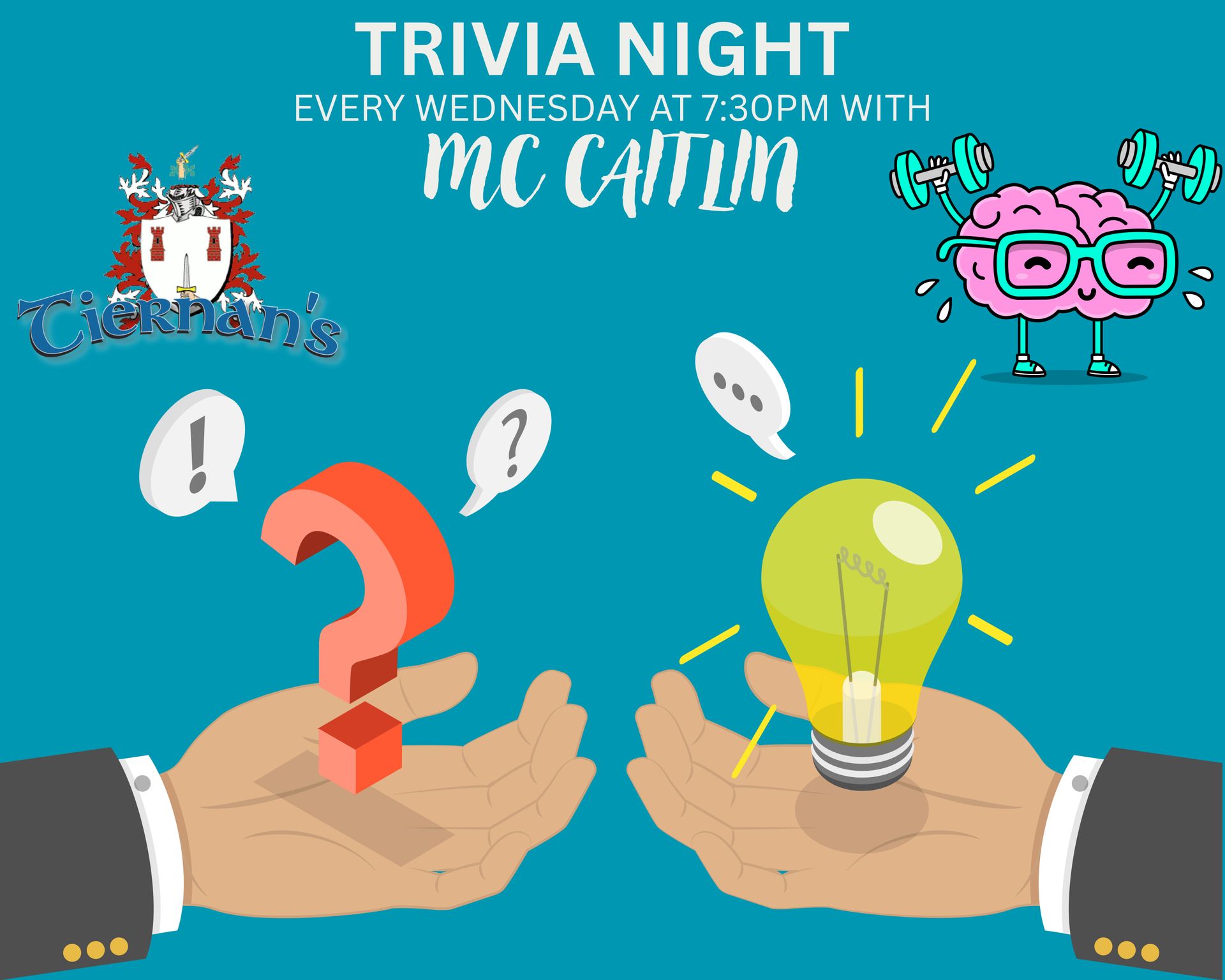 Trivia Night with MC JHype every Wednesday at 7:30pm
