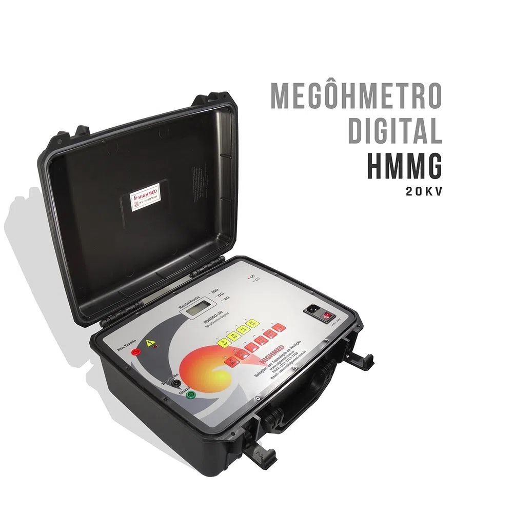 aluguel megohmetro