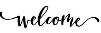 welcome text