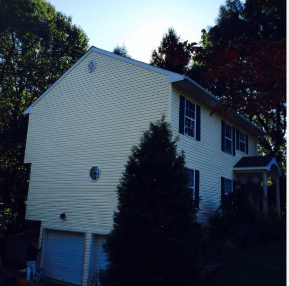 After Cleaning the House Side — Wilmington, DE — Ayala Painting