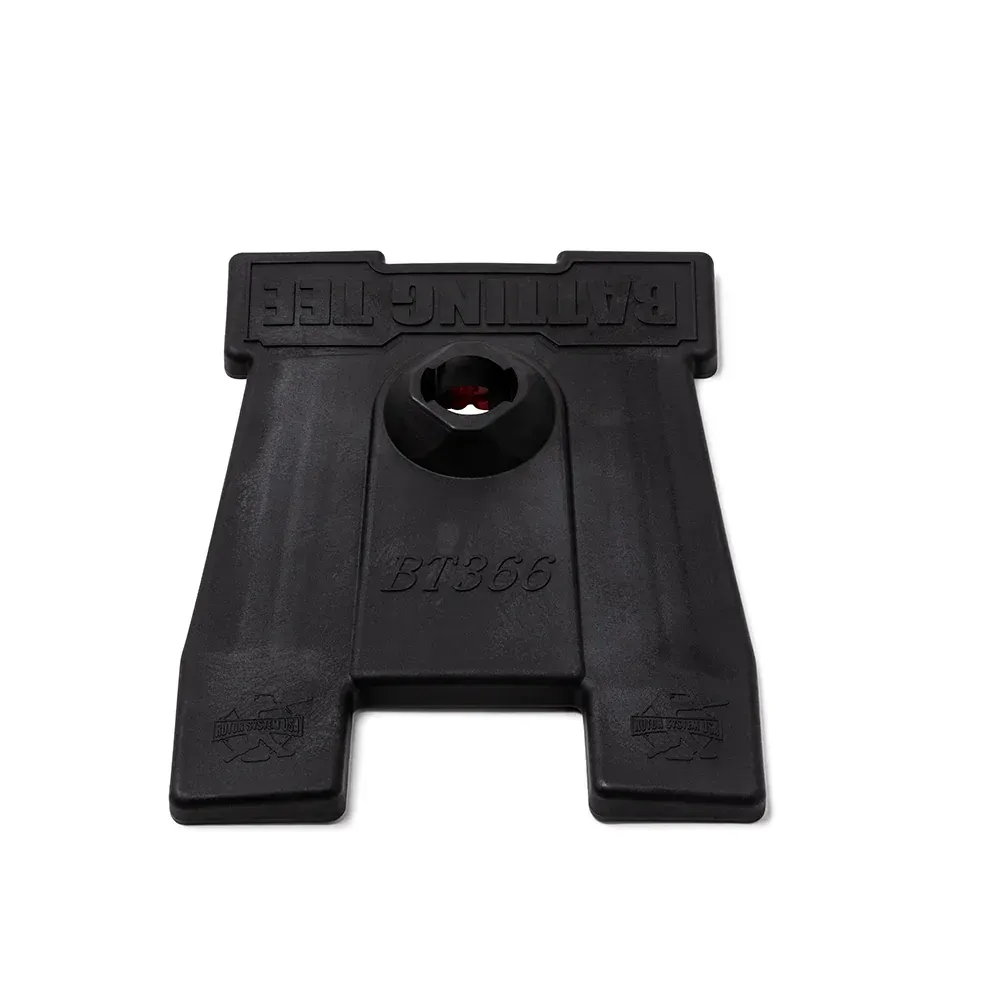A black plastic item with the letter a on it