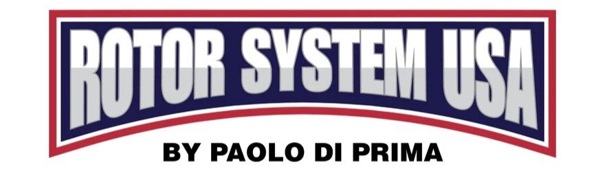 A logo for rotor system usa by paolo di prima