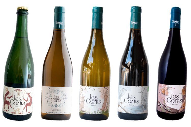 Les Cortis Wine lineup Les Cortis Wine lineup