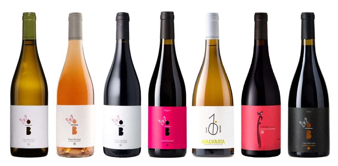 Pago Casa Gran - Line-up of Wines Pago Casa Gran - Line-up of Wines