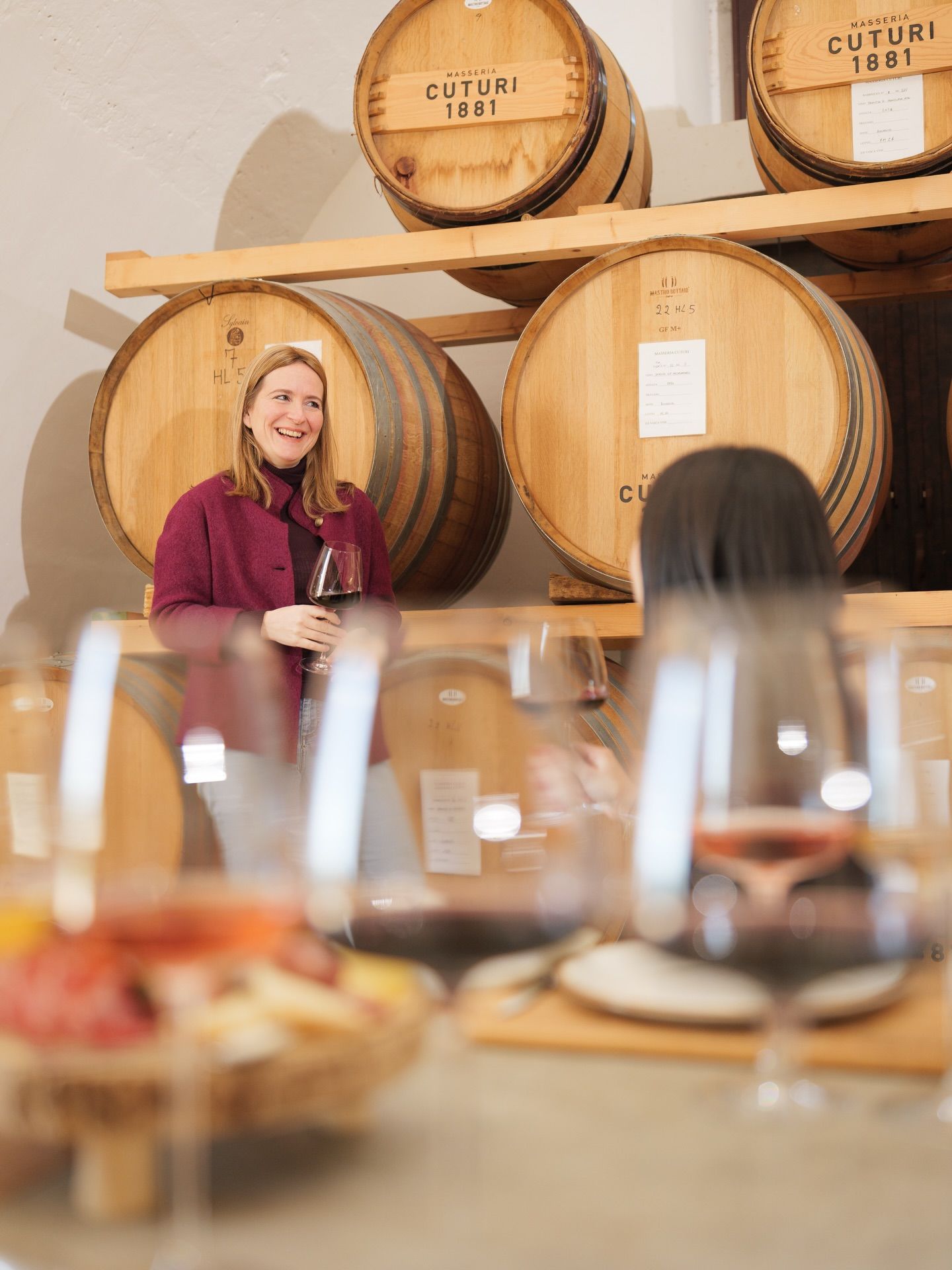 Camilla Rossi of Massimago and Masseria Cuturi fame.