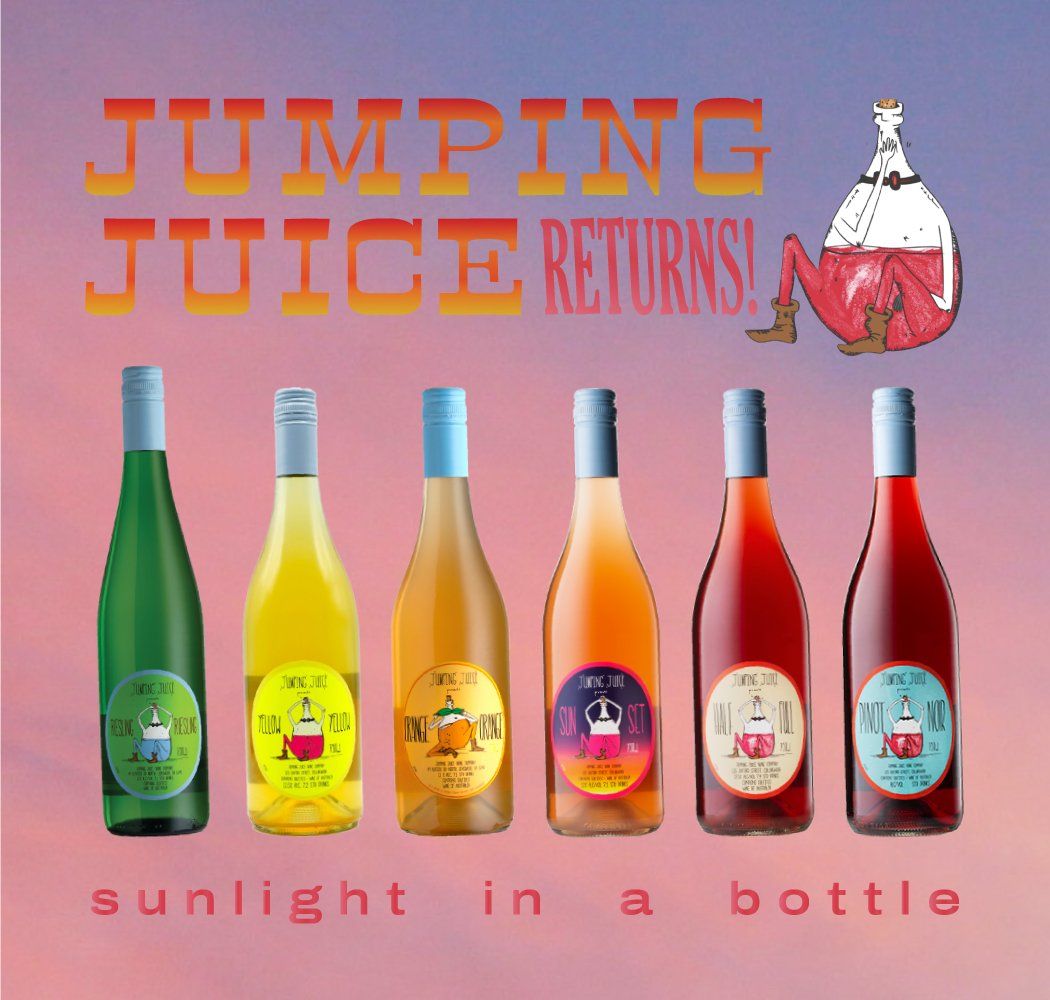 Jumping Juice - Wine Line-up Jumping Juice - Wine Line-up