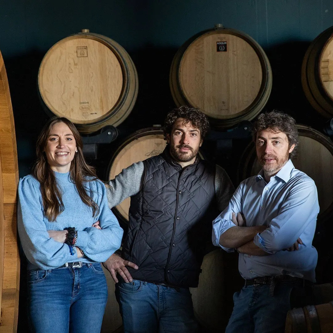 Francesco, Lorenzo and Caterina Battia with their Father, Mario Cordero
