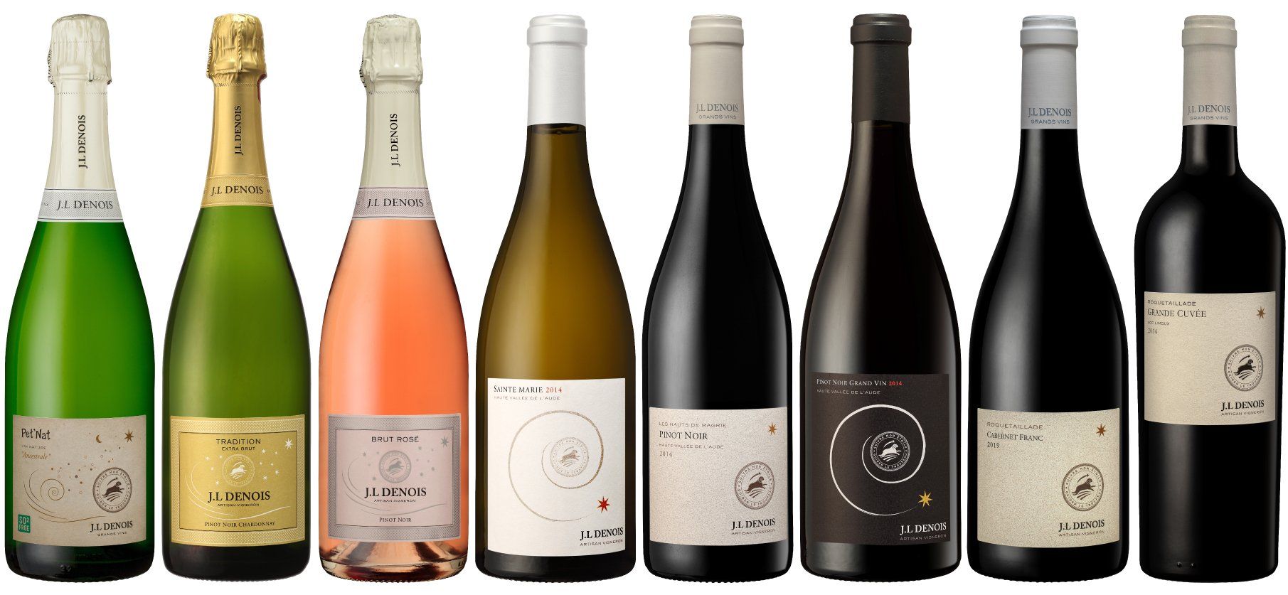 J.L. Denois Line-up of Wines J.L. Denois Line-up of Wines