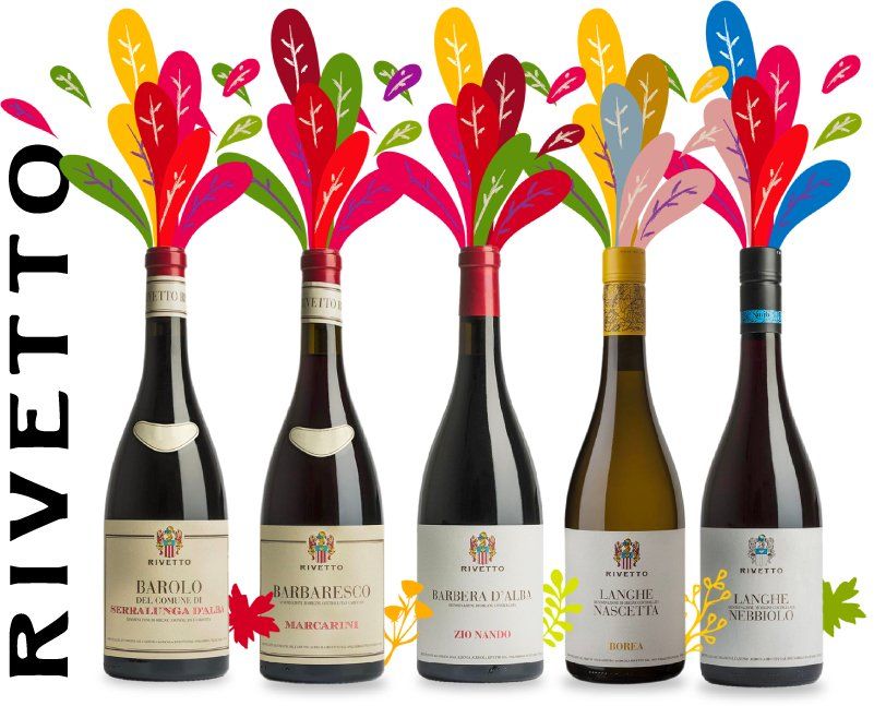 Rivetto - Line up of Wines Rivetto - Line up of Wines