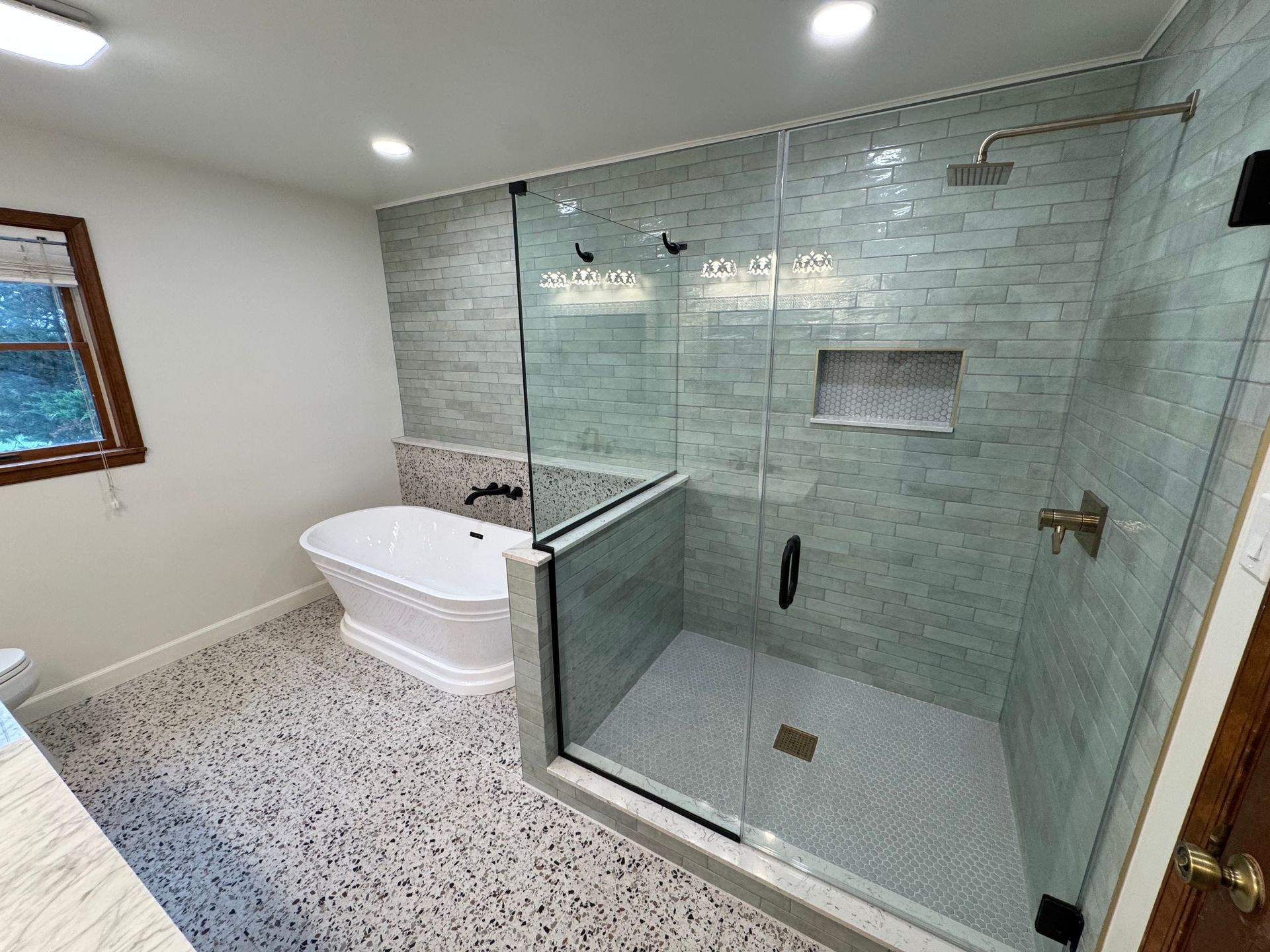 Modern Master Bathroom Remodel 