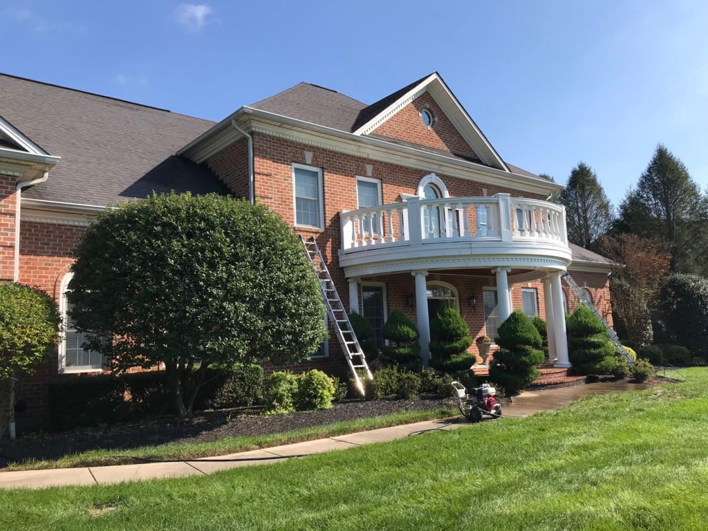 Painting the Wall Outside the House — Owings Mills, MD — Parviz Painting LLC Painting the Wall Outside the House — Owings Mills, MD
