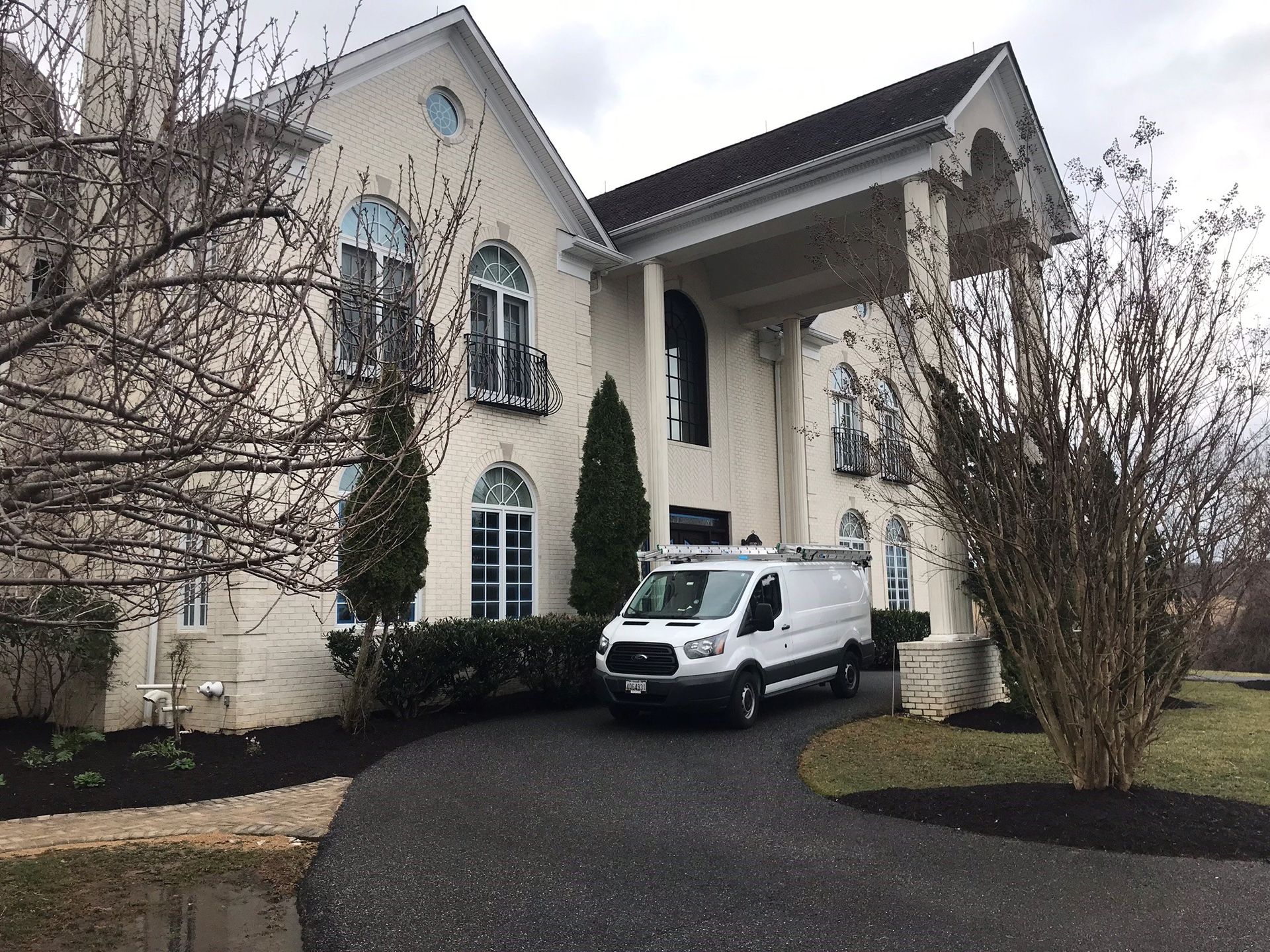 Painting Columns — Cockeysville, MD — Parviz Painting LLC Painting Columns — Cockeysville, MD —