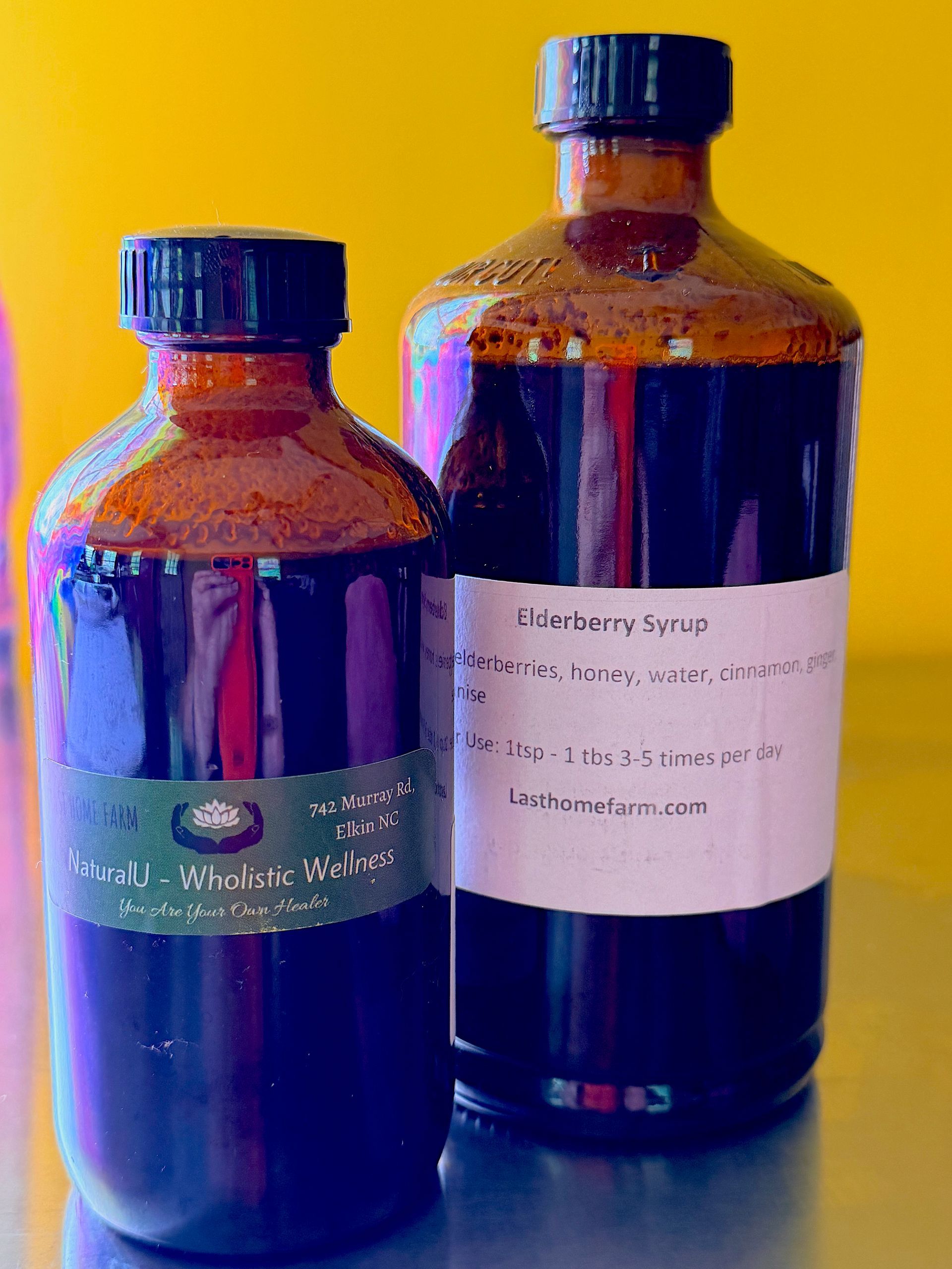 Elderberry Syrup (without alcohol)